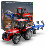 Stavebnica Cada R/C – Traktor s pluhom 1675 dielov